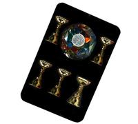 Hohopeti Manicure Practice Rack Set with Crystal Base, 1 Base and 5 Nail Practice Holders, Manicure Display Shelf for Salon and Home Use Random Color Random Color