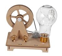 Hohopeti Manual Hand Crank Generator DIY Science Kit for Educational Early Learning Science with Assembly Model Enhances Skills and Mechanical Understanding