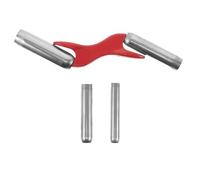 Hohopeti Masonry Brick Jointer Tool Heavy-Duty Mortar Removal Implement with Replaceable Blades for Brick Repointing and Tile Joint Cleaning in Construction and DIY