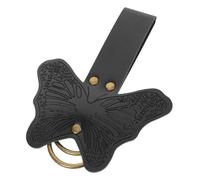 Hohopeti Medieval Renaissance PU Leather Waistband Butterfly Belt Charm for Women Skirt Clip Accessory for Costume Casual Dress Holder Versatile Vintage to Modern Fashion