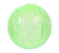 Hohopeti Mini Hamster Exercise Ball Green Plastic Small Animal for Active Pet Fitness Smooth Surface Easy to Clean Interactive Rolling for Dwarf Hamsters and Small Rodents