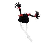 Hohopeti Mini Knitted Hat for Small Pets Decorative Cap for Hamsters Lizards Bearded Dragons Fun Halloween Clothing Accessory Soft Material for Comfort