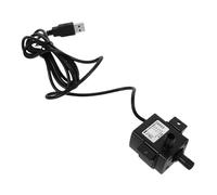 Hohopeti Mini Silent Submersible Pet Fountain Water Pump Square Compact Design for Cat Water Dispenser Replacement Plastic Rotor Motor Compatible with Aquarium and Dog Fountain Systems Dc