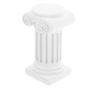 Hohopeti Miniature Roman Column Resin Pillar for Dollhouse Decor, White Classical Greek Style Decorative Roman Pillars for Wedding and Tabletop Ornament