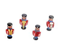 Hohopeti Miniature Wooden Drum Doll for Doll House Decor Realistic Miniature Craft with Simple Colors Easy to Store and Gift for Bedroom Ornament and Dollhouse Accessories