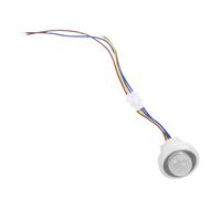 Hohopeti Motion Sensor LED Switch and Light Sensitivity Automatic Illumination and Delay Function with Adjustable Infrared Pir Sensor for Indoor LED Security Lights Suitable for Corridors