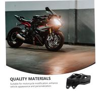 Hohopeti Motorbike Chain Guard Guide Protector Dirt Bike Chain Pulley Stabilizer for Off-road Safety and Performance Compatible with Various Dirt Bike Models Black