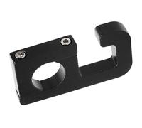 Hohopeti Motorcycle Handlebar Hanger Hook Heavy Duty Aluminum Alloy Helmet Hook for Moped and Scooter Accessories Black Multifunctional for Outdoor Use