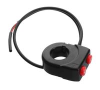 Hohopeti Motorcycle Headlight Off Switch Handlebar Control Button Dual Function Spotlight Switch for Motorbikes Electric Scooters and Atv Reliable Construction