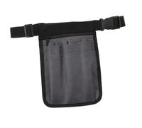 Hohopeti Multi-Compartment Oxford Fabric Waist Bag with Mesh Pockets, Lightweight and Slim Portable Storage Organizer Pouch for Work Use