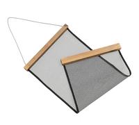 Hohopeti Multi-function Mesh Jewelry Hanger with Earring Hook, Large Wooden and Cloth Ornaments Hanging Rack for Home Jewelry Organization and Wall Decoration