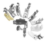 Hohopeti Multi-function Wear-resistant Presser Feet Sewing Accessory Kit with 9 Replaceable Darning Machine Presser Feet Made of Alloy and Plastic for Quilting and DIY Projects