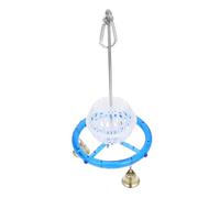 Hohopeti Multifunctional Parrot Food Feeder Ball Portable Foraging Educational Bird Feeding Tool for Macaw Cockatiel Mini Parrots Easy to Install and Clean