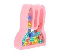 Hohopeti My First Tooth Box Rabbit Shape Baby Keepsake Tooth Box with Storage for Kids Container for Children