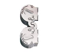 Hohopeti My First Tooth Curl Holder Elephant Shape Keepsake Box Tooth Fairy Theme