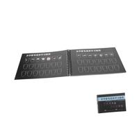 Hohopeti Nail Art Exercise Book for Beginners with Multiple Practice Templates Manicure Drawing Guide Nail Painting Practice Workbook for Skill Development and Creative Design