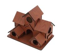 Hohopeti Nesting Box for Outdoor Garden Weather Resistant Durable Solid Enhances Aesthetic Appeal and Supports Wildlife Diversity