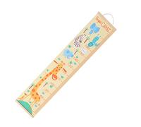 Hohopeti Nordic Style Giraffe Growth Chart for Boys and Girls Canvas Height Measurement Wall Hanging Decor Easy to Install Boy Girl Growth Ruler for Nursery Room