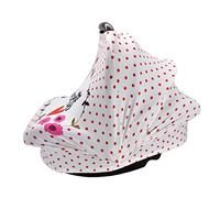 Hohopeti Nursing Scarf Stroller Cover Sun Protection for Buggy Rosy Dots Princess