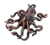 Hohopeti Octopus Cast Iron Drawer Knobs Bronze Cabinet Handles Vintage Nautical Kitchen Cabinet Hardware for Wardrobes and Drawers Home Decor