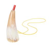 Hohopeti Ox Horn Trumpet for Natural Material Easy to Play Musical Instrument and Decorative Wind Beginner Gift for Boys