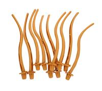 Hohopeti Parrot Perches 10pcs Bird Cage Accessories Parakeet Standing Rack Exercise Stand Stick for Indoor Cage Easy to Fix