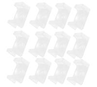 Hohopeti Pcs Extra Large Cable Tie Mounts Heavy Duty Saddle Type Zip Tie Anchors for Secure Cable Management White Cord Keepers for Home Office