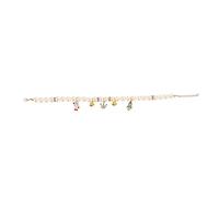 Hohopeti Pearl Necklace for Cat Fancy Pet Adjustable Collar Decorative Kitten Necklace Bow