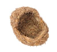 Hohopeti Pet Accessory Pet Prop Rabbit Bed Comfortable Living Place Grass Weaving Design Mountain Grass Decorative Nest for Cats and Guinea Pigs
