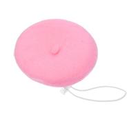 Hohopeti Pet Beanie Beret for Cats and Small Dogs Wool Cold Weather Hat with Secure Fastening Flexible All-season French Style Cap for Christmas Halloween Birthday Party