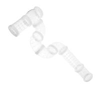 Hohopeti Pet Exercise Tunnel Diy Hamster Tube Kits for Small Animal Play Connectable Tunnel Extension for Hamster Enclosure Track