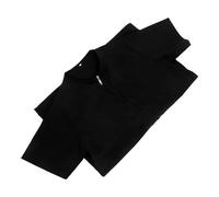 Hohopeti Pet Grooming Apron Static Short Sleeve Full Zippered Smock for Dogs Lightweight Sturdy Design for Professional Grooming and Salon Use