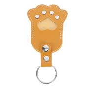 Hohopeti Pet Hair Keepsake Keychain Paw Shape Lightweight Compact Pet Memorial for Dog Cat Owners Bag Charm Key Holder Decorative Accessory for Dog Lover Women