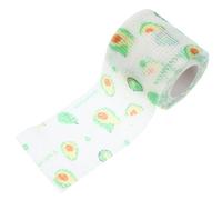 Hohopeti Pet Self Bandage Wrap for Dogs and Cats Non-woven Elastic Tape Fruit Pattern for Paw Easy to Apply Comfortable Fit