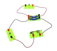 Hohopeti Physics Science Lab Circuit Kit for Students Safe Comprehensive Electricity Experiment Set with Step Guide Portable Compact Design for School and Home Stem Learning