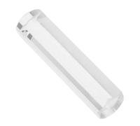 Hohopeti Physics Teaching Hexagonal Prism Lens 15x62mm Optical Experiment Equipment for Science Education and Physical Demonstrations