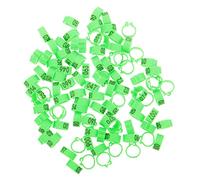 Hohopeti Pigeon Supplies Professional Bird Foot Rings Numbered Pigeon Anklets for Easy Management
