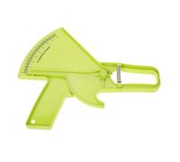 Hohopeti Plastic Body Fat Caliper Skinfold Measurement Tool for Men and Women Use Body Fat Tester with Stylish Modern Design for Accurate Home Monitoring