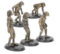Hohopeti Plastic Human Evolution Model for Primitive Man Figures Educational Teaching for Boys and Realistic Plastic Figures for Stem Learning and Classroom Use