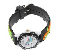 Hohopeti Plastic Kids Watch 3D Dinosaur Design Waterproof Quartz Wristwatch with Comfortable Skin-Friendly Strap for Boys Girls Time Awareness