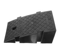 Hohopeti Plastic Wheelchair Transition Ramp Mat Anti-slip Driveway Curb Pad Threshold Slope Triangle Outdoor Mobility Ramp for Cars and Doorways