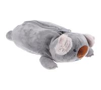 Hohopeti Plush Koala Mini Coin Purse, Soft Cartoon Change Pouch with Decorative Design, Portable Small Storage Bag for Coins and Accessories Random Style