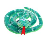 Hohopeti Plush Snake Toy for Cats Interactive Catnip Snake Rattling Paper Indoor Cat Toys for Fun Play