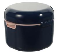 Hohopeti Portable Denture Protective Case Orthodontic Retainer Storage Box Small Brace Retainer Holder Portable Denture Container for