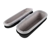 Hohopeti Portable Eva Hard Case for Ear Thermometers Lightweight Protective Storage with Custom Fit for Forehead Thermometers Travel Friendly Design for Home Go Use Keeps Device Clean and