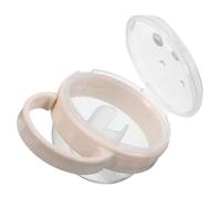 Hohopeti Portable Holder Case Cute Panda Design Travel Pacifier Storage Box Compact PP Material Pacifier Case for Boys and Hygiene Go