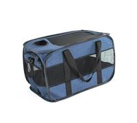Hohopeti Portable Large-capacity Pet Carrier Bag for Outdoor Travel Breathable Design with Observation Comfortable Material for Cats and Dogs Foldable Pet Travel Bag
