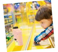 Hohopeti Portable Microscope for Students Educational Biological Observer with High Magnification Optical Scope for Early Learning and Science Experiments Pink Handheld Science Tool