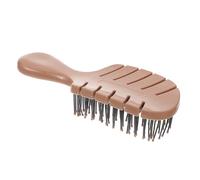 Hohopeti Portable Mini Hair Comb with Ergonomic Abs Design Comfortable Scalp Massage Airflow Ventilation for Reduced Pulling and Hair Breakage Suitable for Curly Straight Compact for Travel