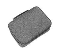 Hohopeti Portable Pencil Case Slots Organizer Bag for Colored Pencils Markers Crayons Large Capacity Polyester Stationery Pouch with Zipper Closure for Traveling Artists and Students